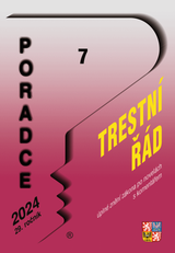 E-kniha Poradce č. 7 / 2024 - Trestní řád s komentářem - JUDr. Jan Engelmann