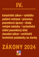 E-kniha Zákony IV / 2024 - Stavebnictví, půda - Sbírka zákonů