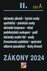 E-kniha Zákony II. A / 2024 - Občanský zákoník - Sbírka zákonů