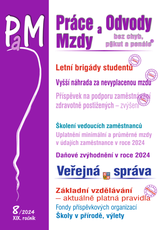 E-kniha PaM č. 8 / 2024 - Letní brigády studentů, Náhrada za nevyplacenou mzdu - JUDr. Eva Dandová, JUDr. Jana Drexlerová, JUDr. Ladislav Jouza