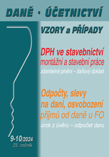 E-kniha DÚVaP č. 9-10 / 2024 - DPH ve stavebnictví - Ing. Vladimír Hruška, JUDr. Ladislav Jouza, Ing. Luděk Pelcl