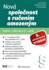 E-kniha Nová společnost s ručením omezeným - 5. aktualizované vydání - Markéta Pravdová, Eva Dvořáková, Lucie Josková