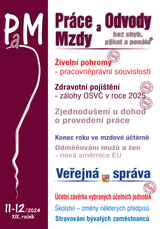 E-kniha PaM č. 11-12 / 2024 - Živelní pohromy – pracovněprávní souvislosti - JUDr. Eva Dandová, JUDr. Jana Drexlerová, JUDr. Ladislav Jouza