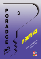 E-kniha Poradce č. 3 / 2025 - Insolvenční zákon s komentářem - Mgr. Petr Taranda