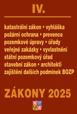 E-kniha Zákony IV / 2025 - Stavebnictví, půda - Sbírka zákonů