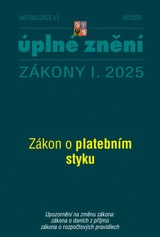 E-kniha Aktualizace I/1 / 2025 - Zákon o platebním styku - kolektiv autorů