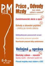 E-kniha PaM č. 5-6 / 2025 - Zaměstnanecké akcie a opce - změny - JUDr. Jana Drexlerová, JUDr. Ladislav Jouza, JUDr. Eva Dandová