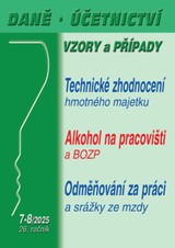 E-kniha DÚVaP č. 7-8 / 2025 - Technické zhodnocení hmotného majetku a ZDP - Ing. Eva Sedláková, JUDr. Eva Dandová, JUDr. Ladislav Jouza