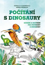 E-kniha Počítání s dinosaury - Sčítání a odčítání pro prvňáčky a druháčky - Denisa Prošková