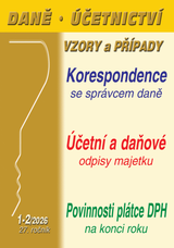E-kniha DÚVaP č. 1-2 / 2026 - Účetní a daňové odpisy majetku - Ing. Dalimila Mirčevská, Ing. Václav Benda, Ing. Vladimír Hruška
