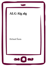 E-kniha ALG Alg alg - Richard Šusta
