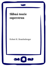 E-kniha Slibná teorie superstrun - Robert H. Brandenberger