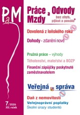 E-kniha PaM č. 7 / 2026 - Dovolená z loňského roku - JUDr. Jana Drexlerová, JUDr. Ladislav Jouza, Mgr. Olga Bičáková, JUDr. Eva Dandová