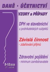 E-kniha DÚVaP č. 9-10 / 2026 - DPH ve stavebnictví v roce 2026 - Ing. Antonín Daněk, Ing. Luděk Pelcl, Ing. Václav Benda