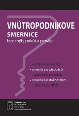 E-kniha Vnútropodnikové smernice (Bez chýb, pokút a penále) - Poradca s.r.o.