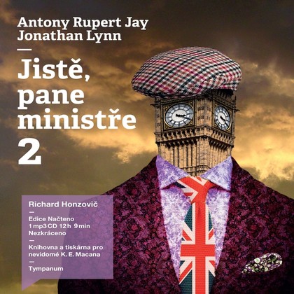 Audiokniha Jistě, pane ministře 2 - Richard Honzovič, Jonathan Lynn, Anthony Rupert Jay