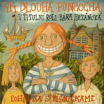 Audiokniha Pipi Dlouhá punčocha - Pavel Rímský., Radek Holub, Rozita Erbanová, Barbora Hrzánová, Kryštof Hádek, Milena Steinmasslová, Astrid Lindgrenová