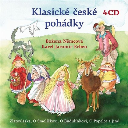 Audiokniha Klasické české pohádky - Jana Preissová, Luděk Munzar, Božena Němcová