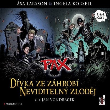 Audiokniha PAX 3/4: Dívka ze záhrobí & Neviditelný zloděj - Jan Vondráček, Åsa Larssonová