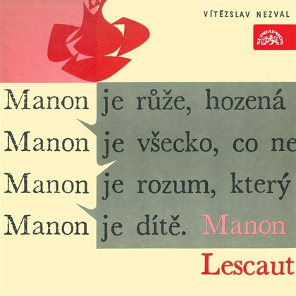 Audiokniha Manon Lescaut. Výběr scén - Rudolf Pellar, Bohumil Švarc, Dagmar Sedláčková, Václav Vydra, Milan Friedl, Vítězslav Nezval