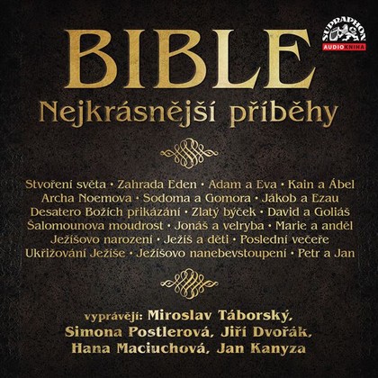 Audiokniha Bible - Nejkrásnější příběhy - Miroslav Táborský, Bible