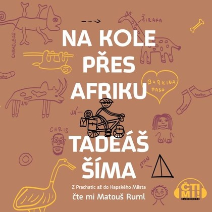 Audiokniha Na kole přes Afriku - Matouš Ruml, Tadeáš Šíma