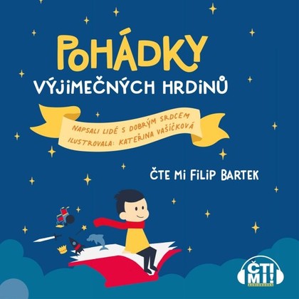 Audiokniha Pohádky výjimečných hrdinů - Filip Bartek, Mariana Andltová