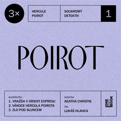 Audiokniha 3x Poirot #1 - Lukáš Hlavica, Agatha Christie