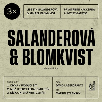 Audiokniha 3x Salanderová & Blomkvist #2 - Martin Stránský, David Lagercrantz