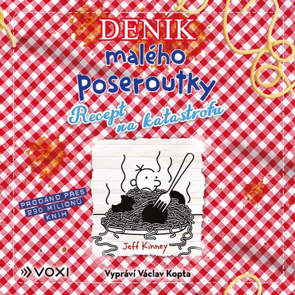 Audiokniha Deník malého poseroutky 19 - Recept na katastrofu - Václav Kopta, Jeff Kinney