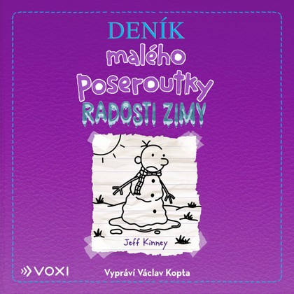 Audiokniha Deník malého poseroutky 13 – Radosti zimy - Václav Kopta, Jeff Kinney