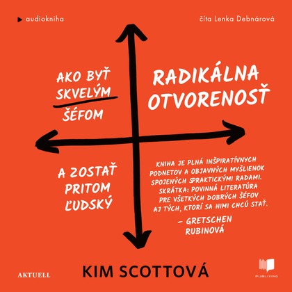 Audiokniha Radikálna otvorenosť - Lenka Debnárová, Kim Scott