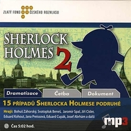 Audiokniha 15 případů Sherlocka Holmese podruhé - Svatopluk Beneš, , Arthur Conan Doyle