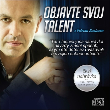 Audiokniha Objavte svoj talent - Peter Sasín, Peter Sasín