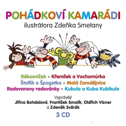 Audiokniha Pohádkoví kamarádi - Jiřina Bohdalová, Václav Čtvrtek