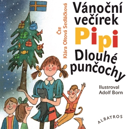 Audiokniha Vánoční večírek Pipi Dlouhé punčochy - Klára Oltová Sedláčková, Astrid Lindgrenová
