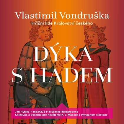 Audiokniha Dýka s hadem - Jan Hyhlík, Vlastimil Vondruška