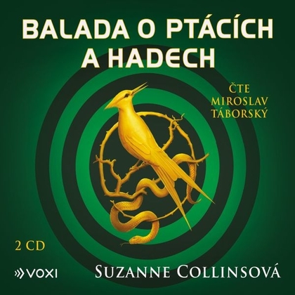Audiokniha Balada o ptácích a hadech - Miroslav Táborský, Suzanne Collinsová