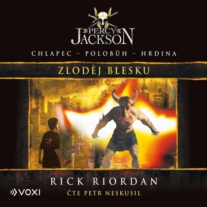 Audiokniha Percy Jackson - Zloděj blesku - Petr Neskusil, Rick Riordan