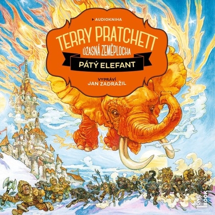 Audiokniha Pátý elefant - Jan Zadražil, Terry Pratchett