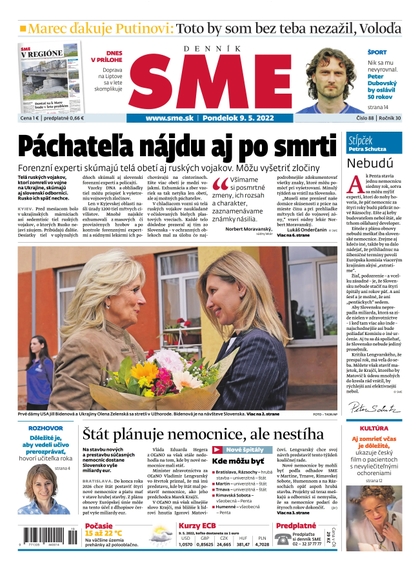 E-magazín SME 9-5-2022 - Petit Press, a.s. 