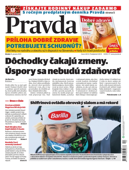 E-magazín Denník Pravda 25. 1. 2023 - OUR MEDIA SR a. s.