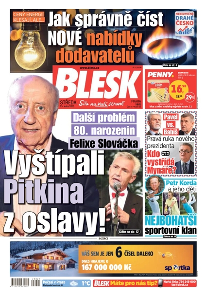 E-magazín Blesk - 25.1.2023 - CZECH NEWS CENTER a. s.