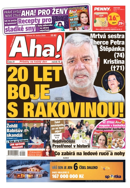 E-magazín AHA! - 25.1.2023 - CZECH NEWS CENTER a. s.