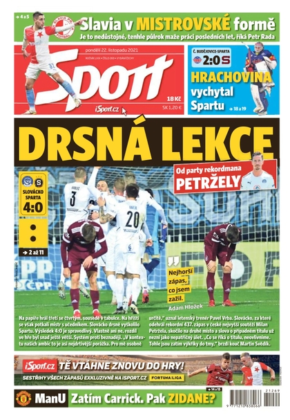 E-magazín Sport - 22.11.2021 - CZECH NEWS CENTER a. s.