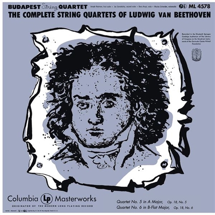 Beethoven: String Quartet No. 5 in A Major, Op. 18 & String Quartet No. 6 in B-Flat Major, Op. 18