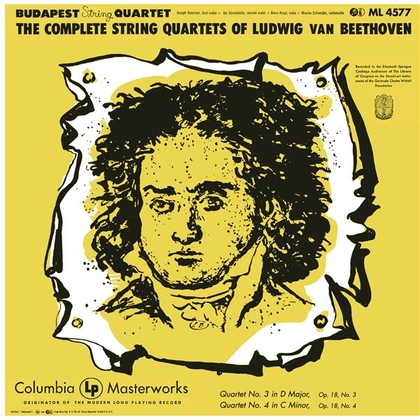 Beethoven: String Quartet No. 3 in D Major, Op. 18 & String Quartet No. 4 in C Minor, Op. 18