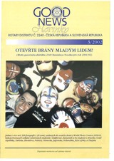 E-magazín Rotary Good News č. 3 / 2002 - ROTARY INTERNATIONAL DISTRIKT 2240 ČESKÁ REPUBLIKA A SLOVENSKÁ REPUBLIKA, mezinárodní nezisková organizace