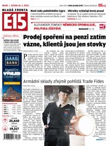E-magazín E15 16.1.2013 - Czech Media Invest