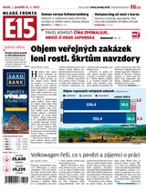 E-magazín E15 21.1.2013 - Czech Media Invest